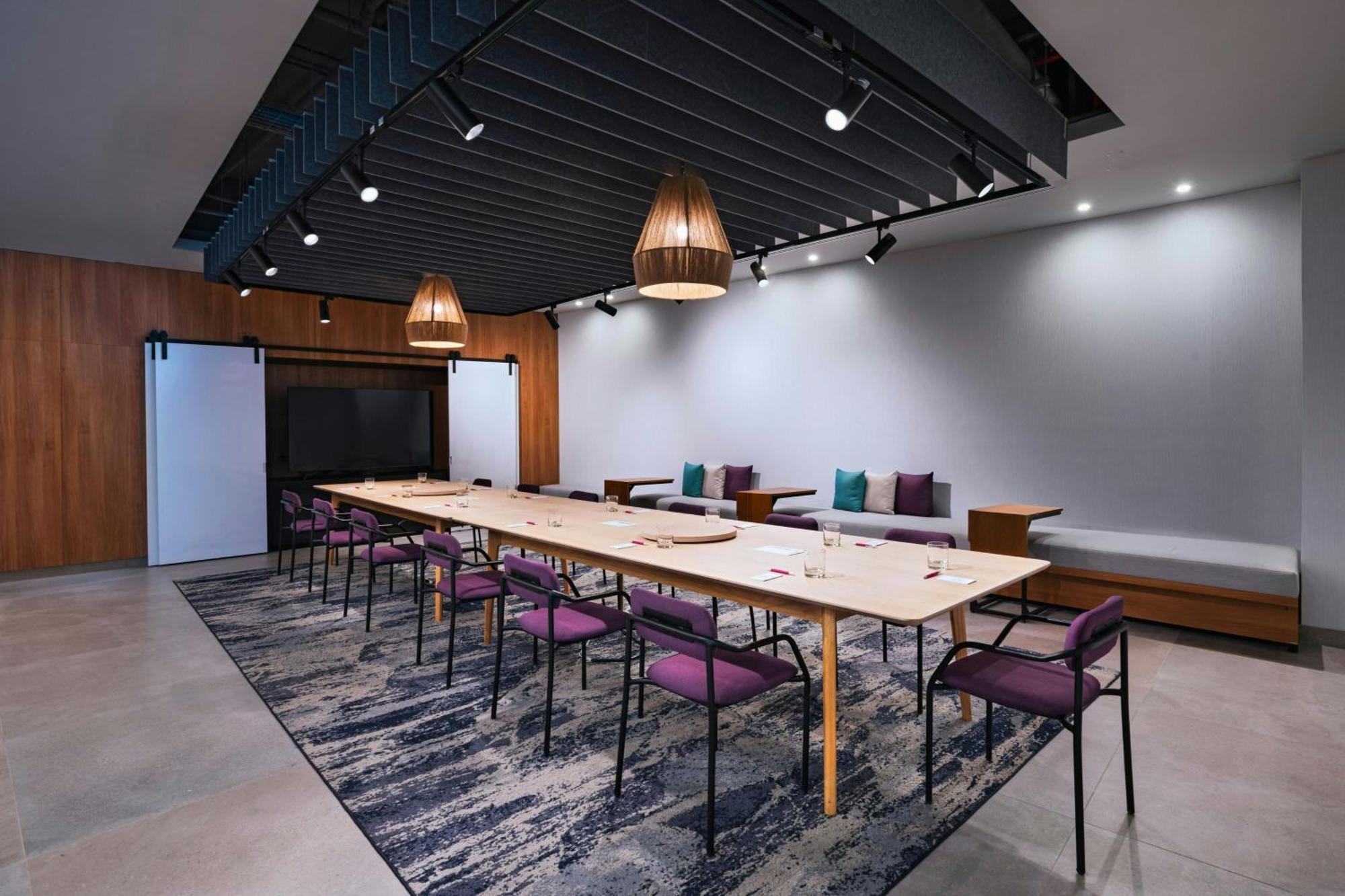 Aloft Playa Del Carmen 호텔 외부 사진 Meeting room at the hotel