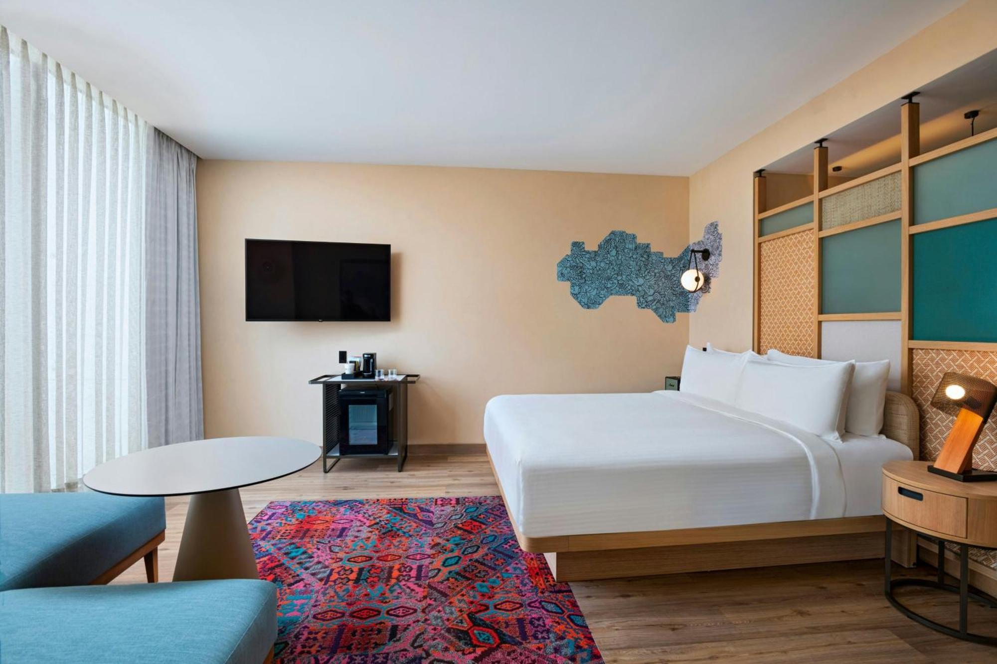 Aloft Playa Del Carmen 호텔 외부 사진 A room at the hotel