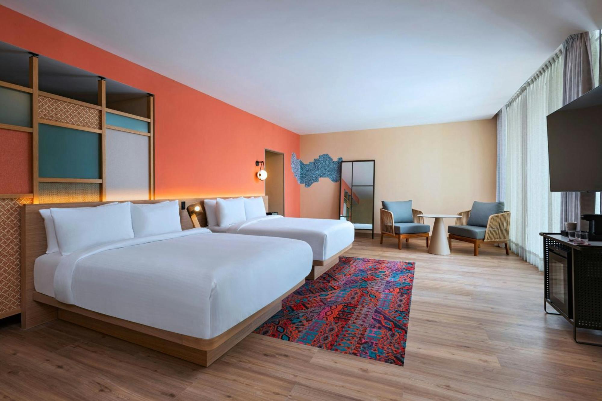 Aloft Playa Del Carmen 호텔 외부 사진 A room at the hotel