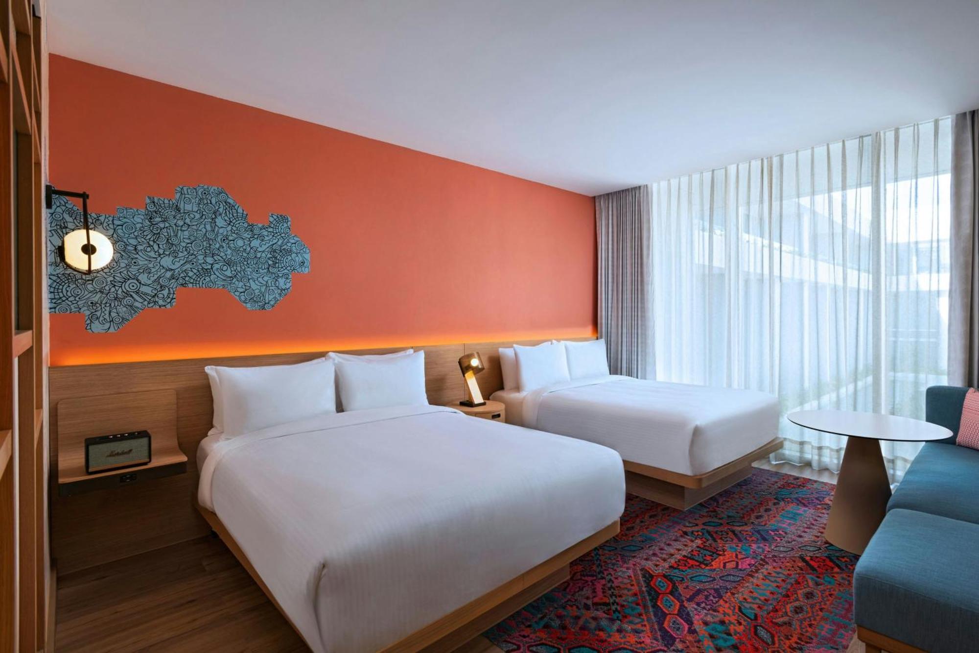 Aloft Playa Del Carmen 호텔 외부 사진 A room at the hotel