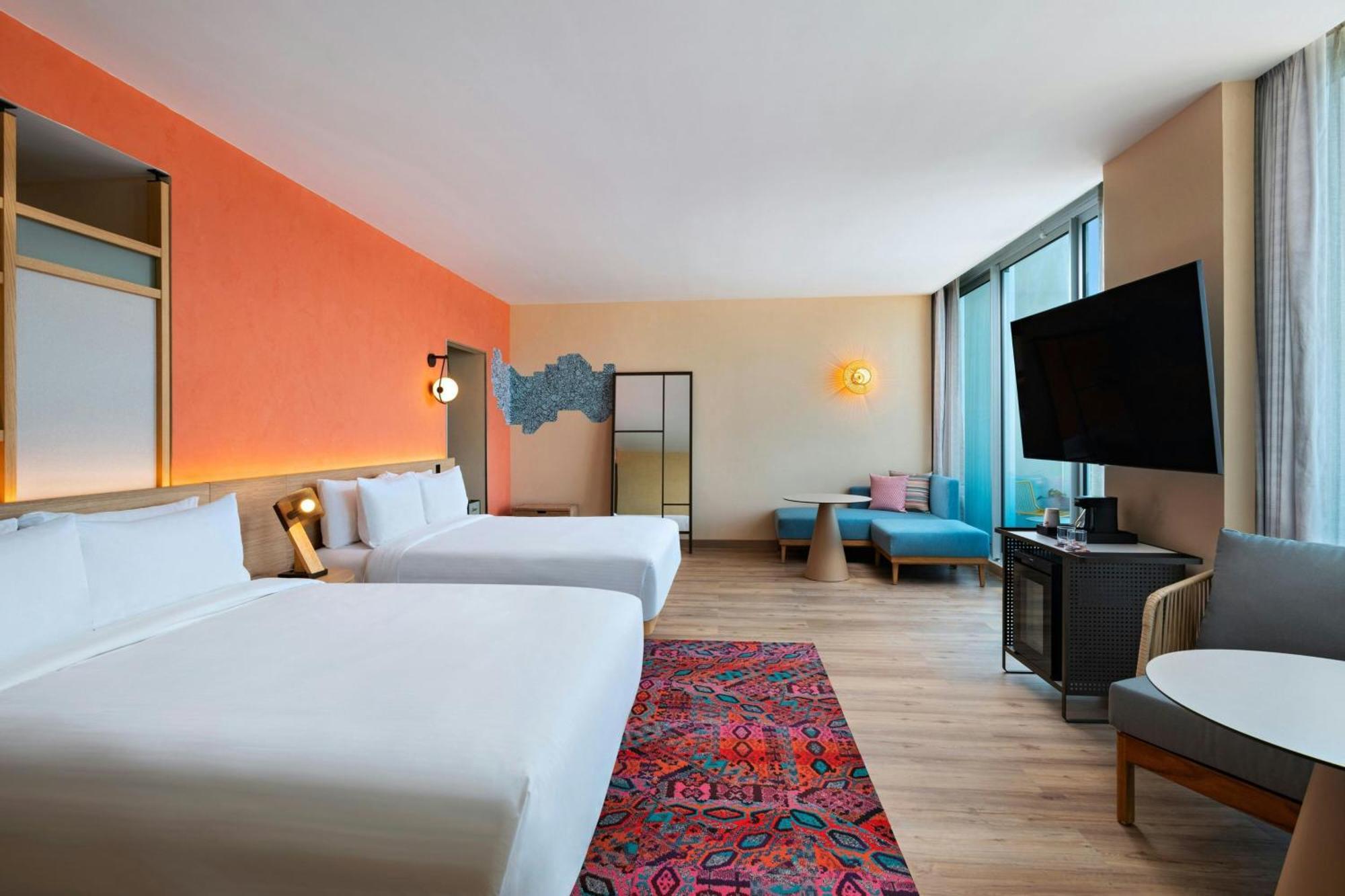 Aloft Playa Del Carmen 호텔 외부 사진 A room at the hotel