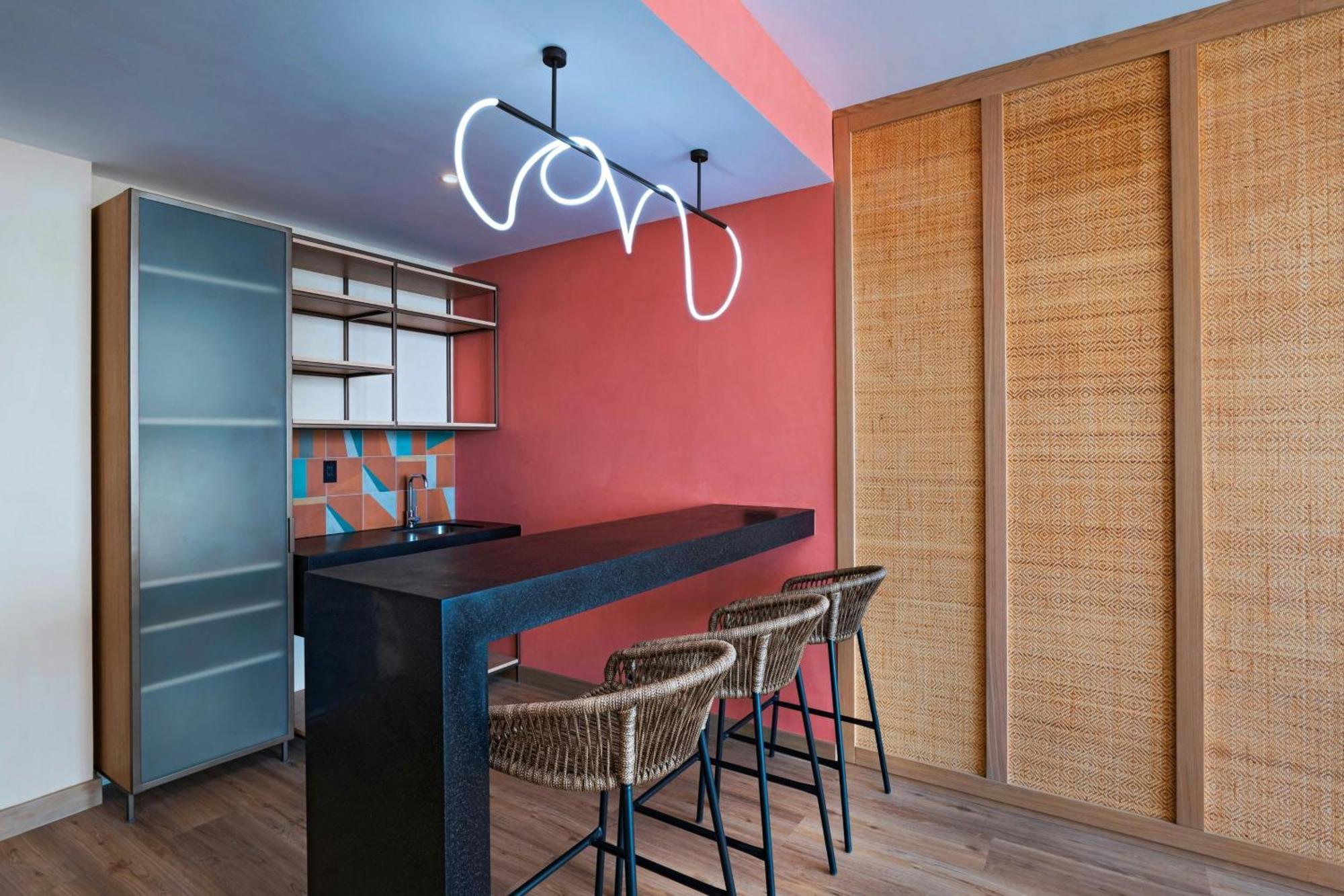 Aloft Playa Del Carmen 호텔 외부 사진 A kitchen in a private home